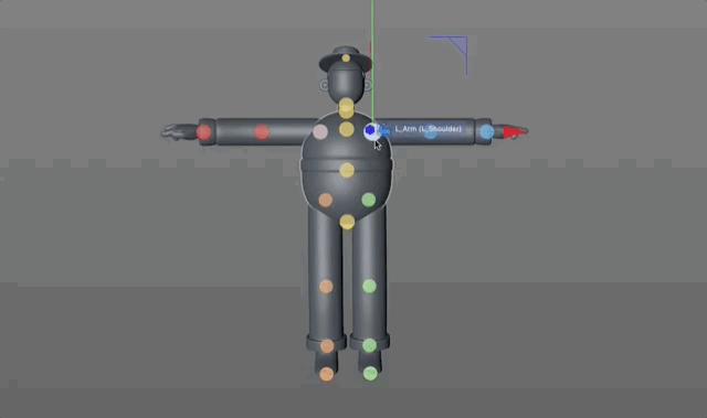 C4D绑定神器-卡通柔顺Q弹风格角色动作绑定插件 - 资源分享网-资源分享网